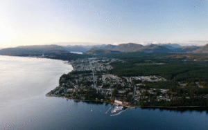 Airplane view of qathet