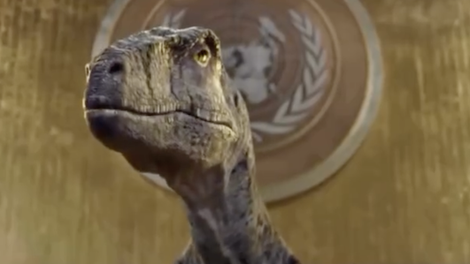 A velociraptor