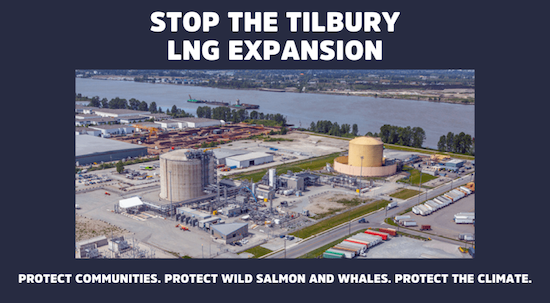 A large LNG facility