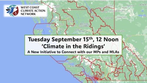 Map of BC Ridings