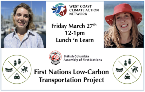 Lunch and Learn: First Nations Call for Safe, Affordable Transportation